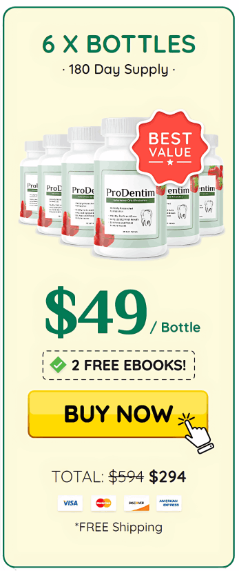 ProDentim buy now 6 bottles